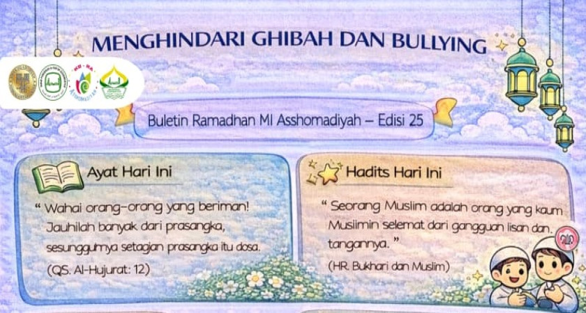 Buletin Ramadhan MI Asshomadiyah 1447 H/2026 M Edisi 25
