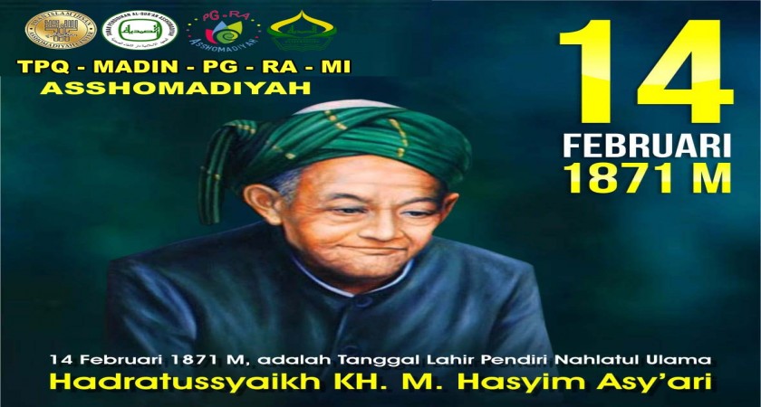 14 Februari, Harlah KH M Hasyim Asy'ari