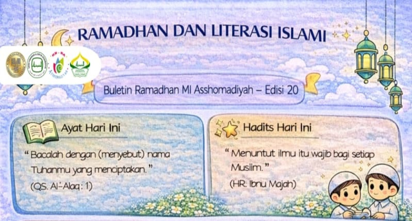 Buletin Ramadhan MI Asshomadiyah 1447 H/2026 M Edisi 20