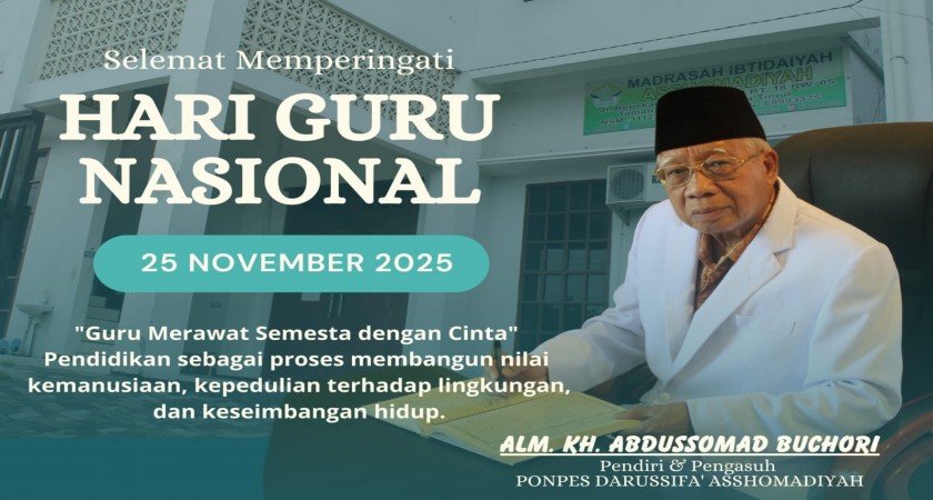 Merawat Semesta dengan Cinta, Hari Guru Nasional 2025