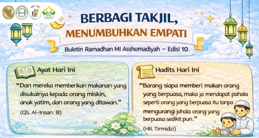 Buletin Ramadhan MI Asshomadiyah 1447 H/2026 M Edisi 10