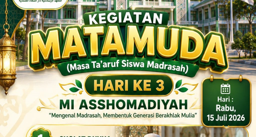 MATAMUDA HARI KE - 3 TAPEL 2026 - 2027