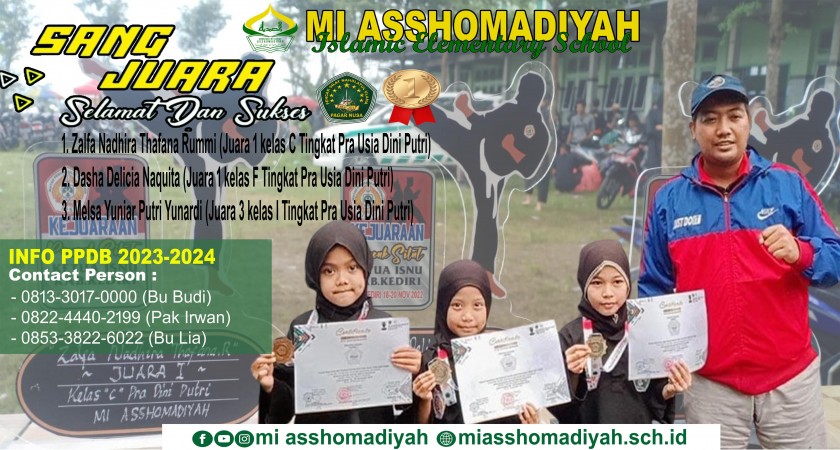 Siswa MI Asshomadiyah Raih Juara Pertama