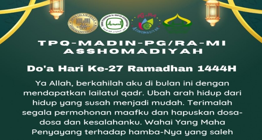 Doa Hari ke-27 Ramadhan