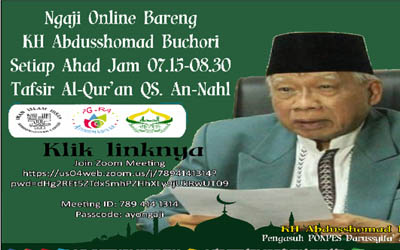 Ngaji Online Bareng KH Abdusshomad Buchori