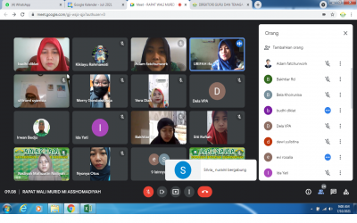 Rapat Wali Murid TAPEL 2021-2022