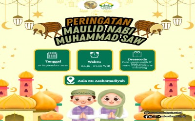 Peringatan Maulid Nabi Muhammad SAW 1447 H / 2025 M di MI Asshomadiyah