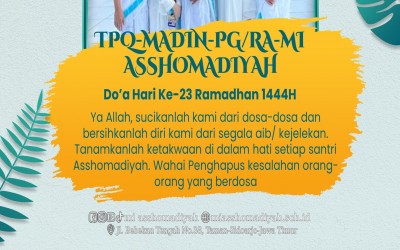 Doa Hari ke-23 Ramadhan