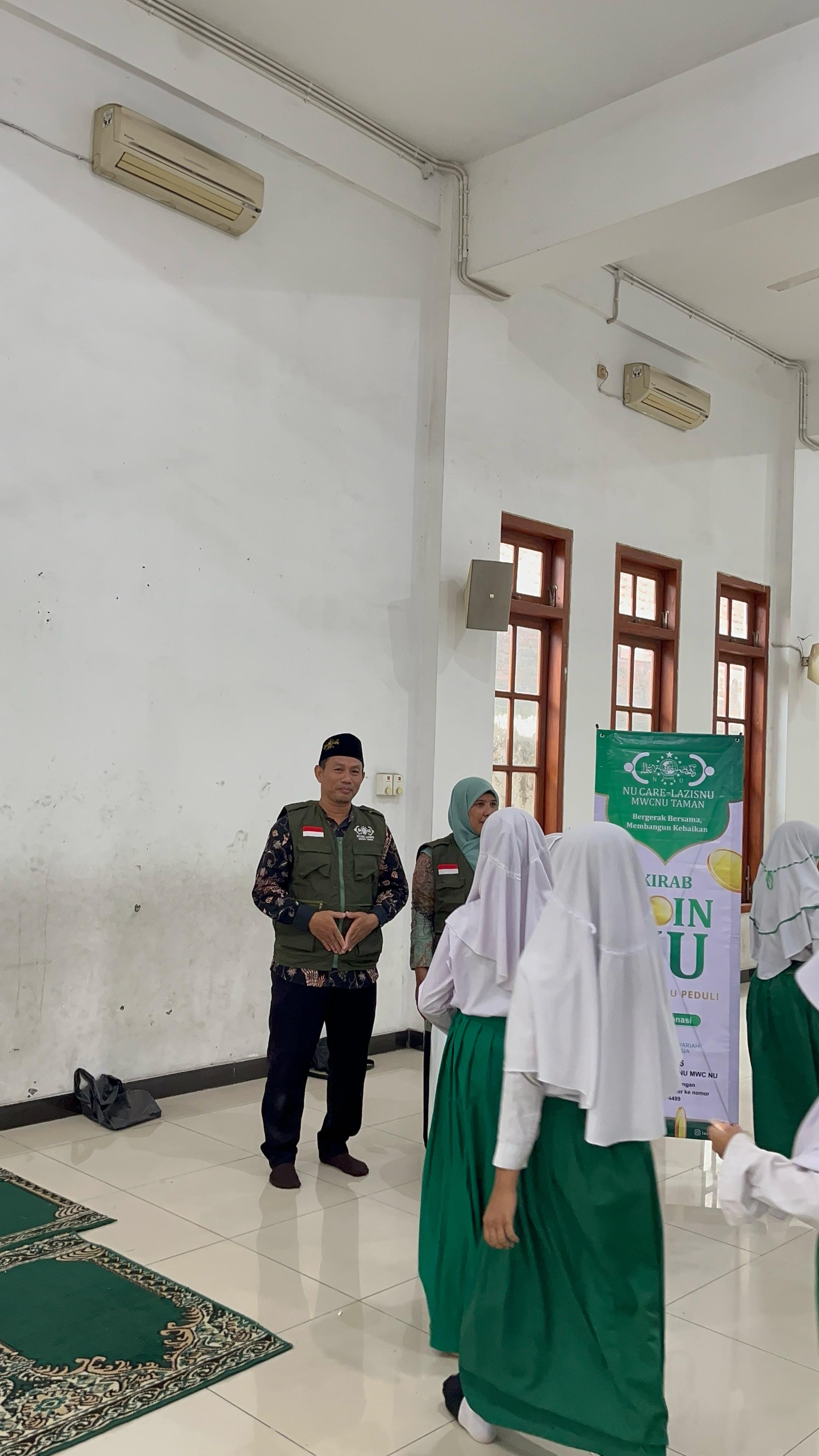 LAZISNU TAMAN Gelar Kirab Koin NU Sambut Nisfu Syaban