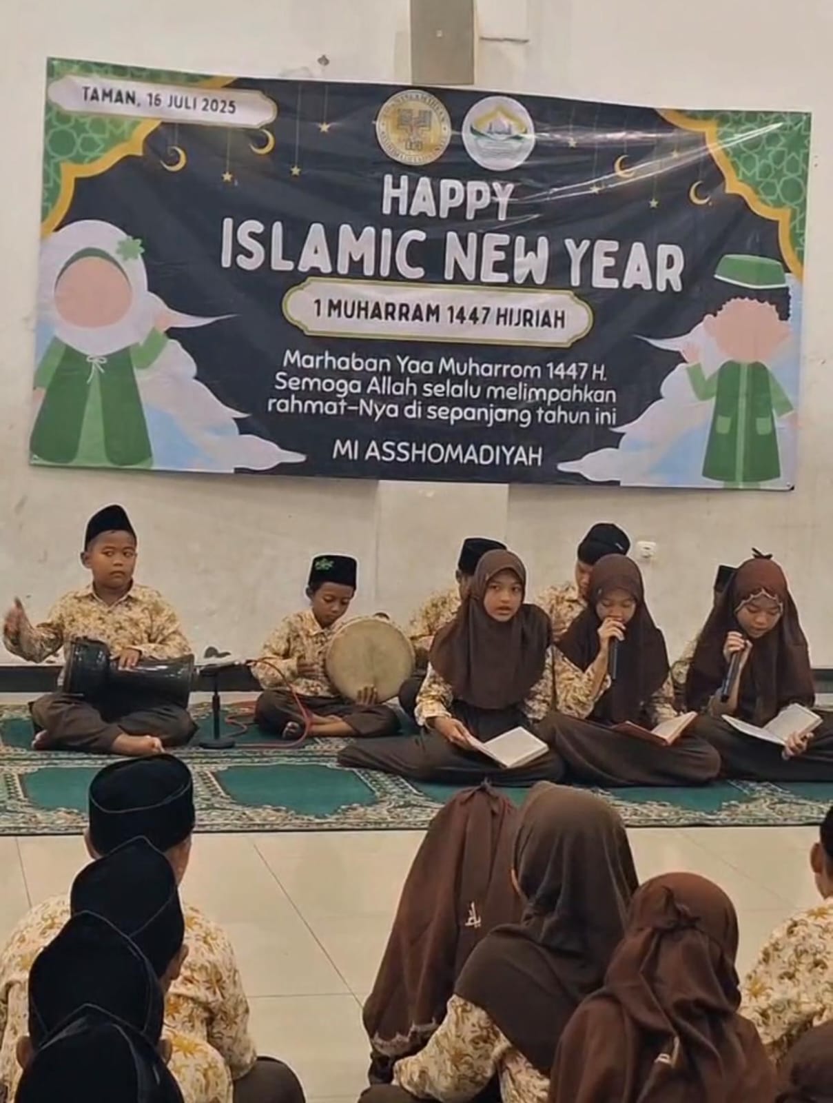 Peringatan 1 Muharram 1447 H di MI Asshomadiyah